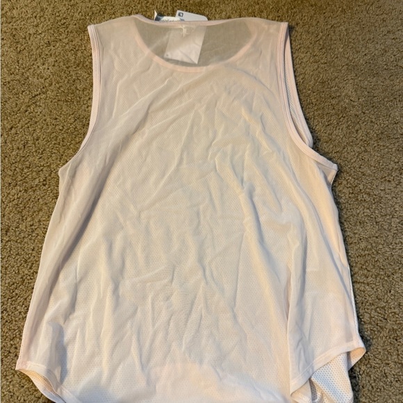 Fabletics Pink Relaxed Tank Top - Picture 6 of 6